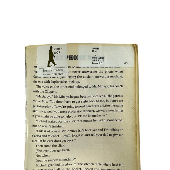 Heat by Mike Lupica (Paperback) - Picture 8 of 10